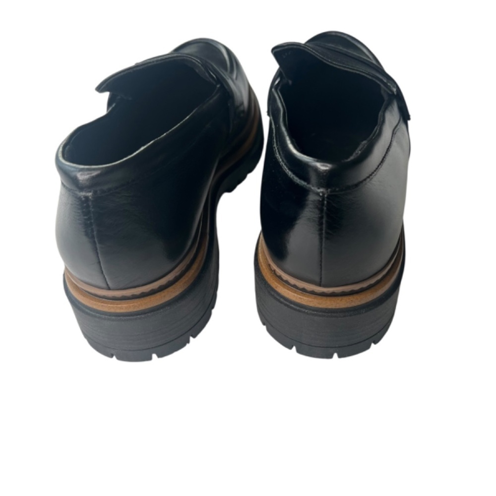 Miz Mooz Leather Loafers- Damian Black EU 39 (US 8.5-9) - Picture 4 of 9